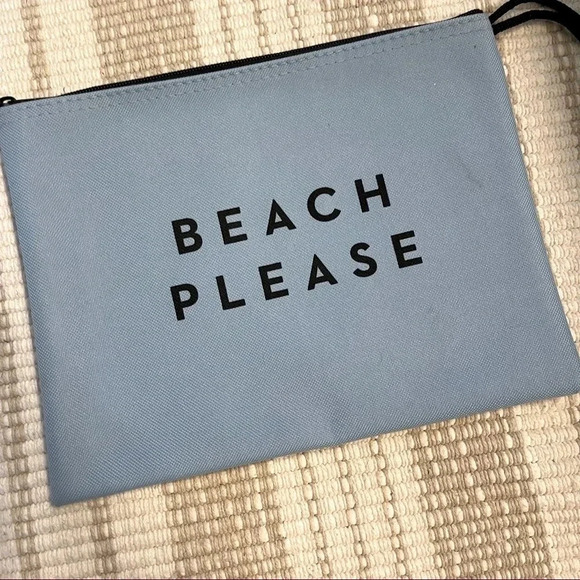 Milly Beach Please waterproof beach bag clutch - Picture 3 of 3